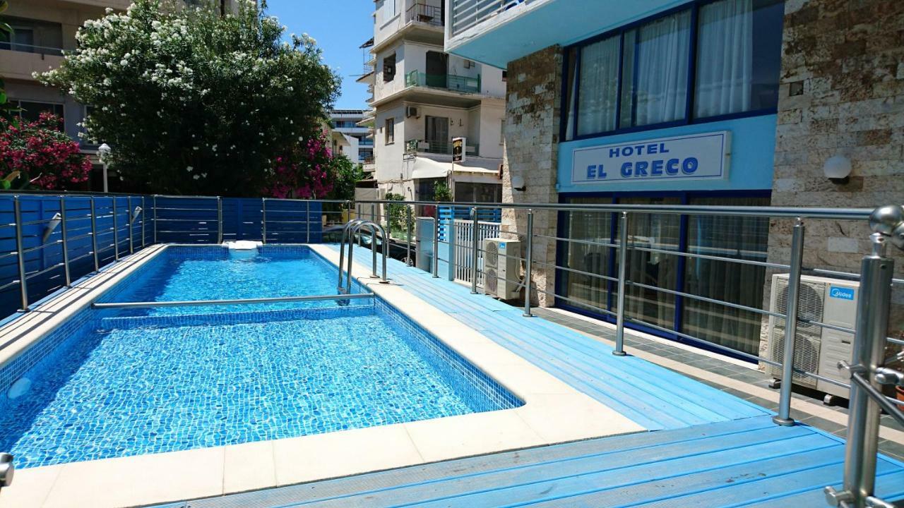 Hotel El Greco Rhodes City Exterior foto